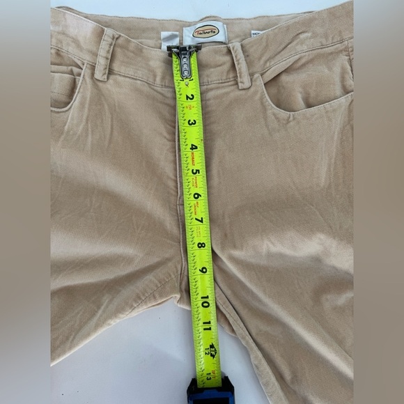 Talbots Vintage Stretch Velvet Bootcut Flare Pants - Picture 9 of 13